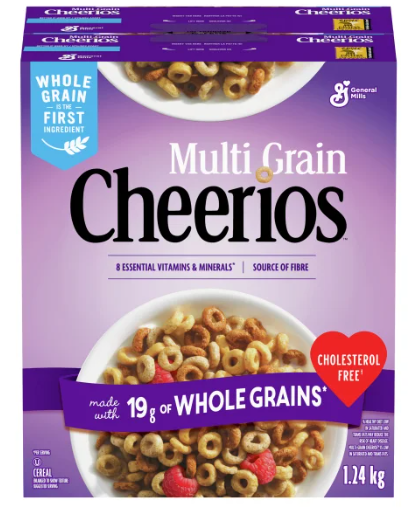 Multi-Grain Cheerios Jumbo Pack, 1.24 kg -1pk