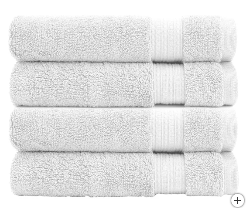 Serene Home Collection Hand Towel, 4-pack