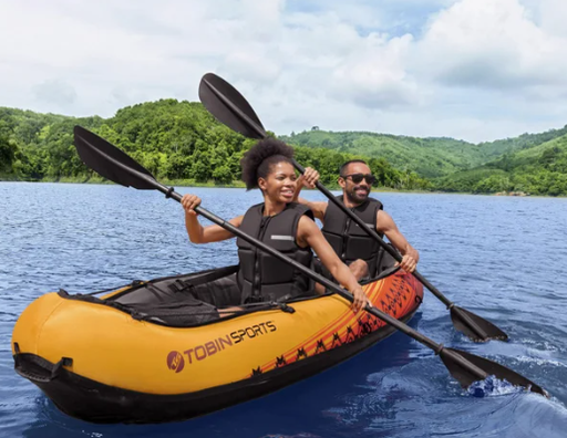 Tobin Sports Wavebreak Inflatable 2-person Kayak