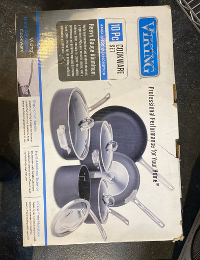 Viking 10pcs cookware set