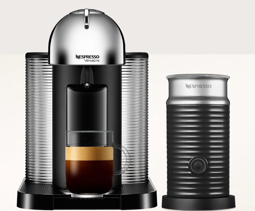 nesresso Vertuo Round Head & Aeroccino