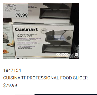 Cuisinart Food Slicer