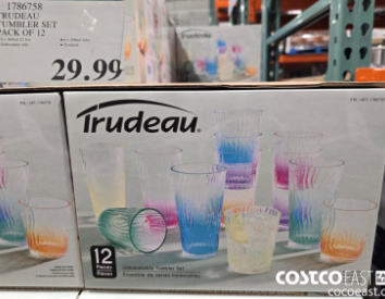 Trudeau Tumbler Set, 12-pieces