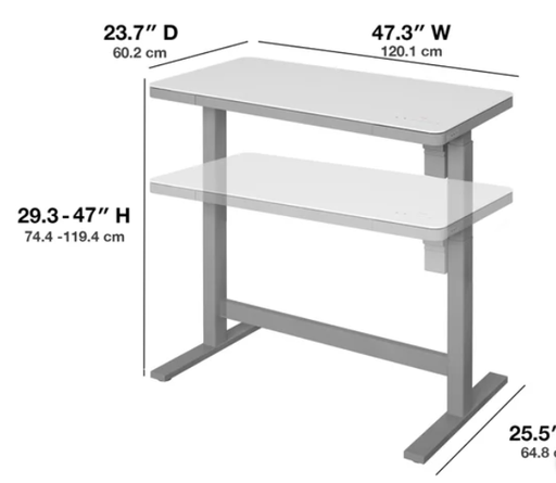 Tresanti Geller Adjustable Height Desk