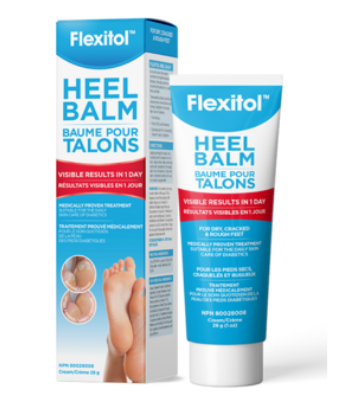Flexitol Heel Balm - Super-Concentrated Moisturizer and Exfoliator, Diabetic Friendly, Pro-Vitamin B5, Vitamin E and L-Arginine, 56g