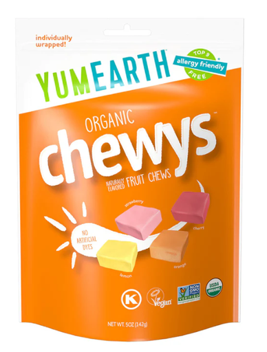 YumEarth Organic Chewys - 142g