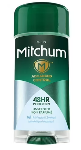 Mitchum Gel Unscented Deodorant (3.4 oz each)