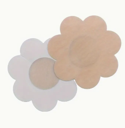 soclim 50 Pairs (100 Pieces) Nipple Pasties for Women Disposable Nipple Covers for Women - Neutral Color