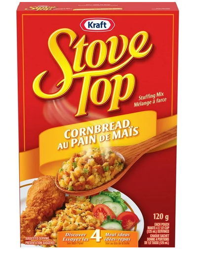 Stove Top Cornbread Stuffing Mix, 120g